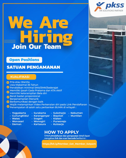 Info Lowongan Security